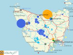 Tasmania map